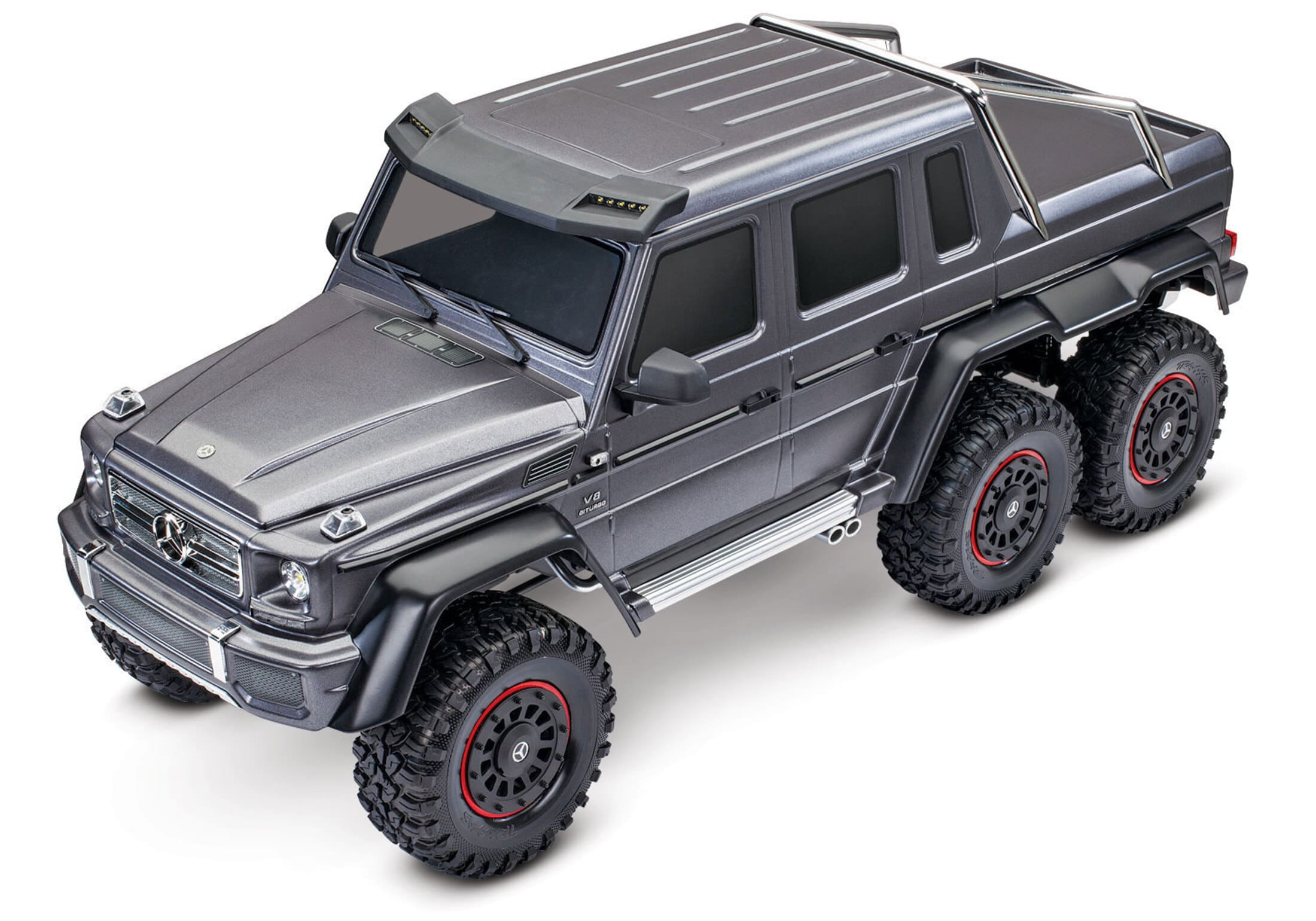 Traxxas TRX6 G63 6x6 Silber RC Crawler 1-10