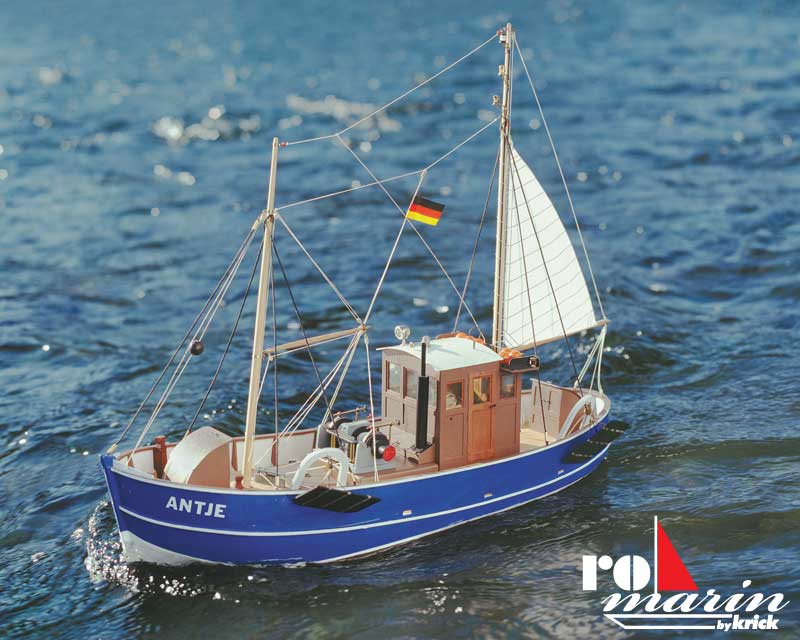 Romarin RC Schiff Antje Fischkutter Baukasten Romarin RC Schiff Antje Fischkutter Baukasten