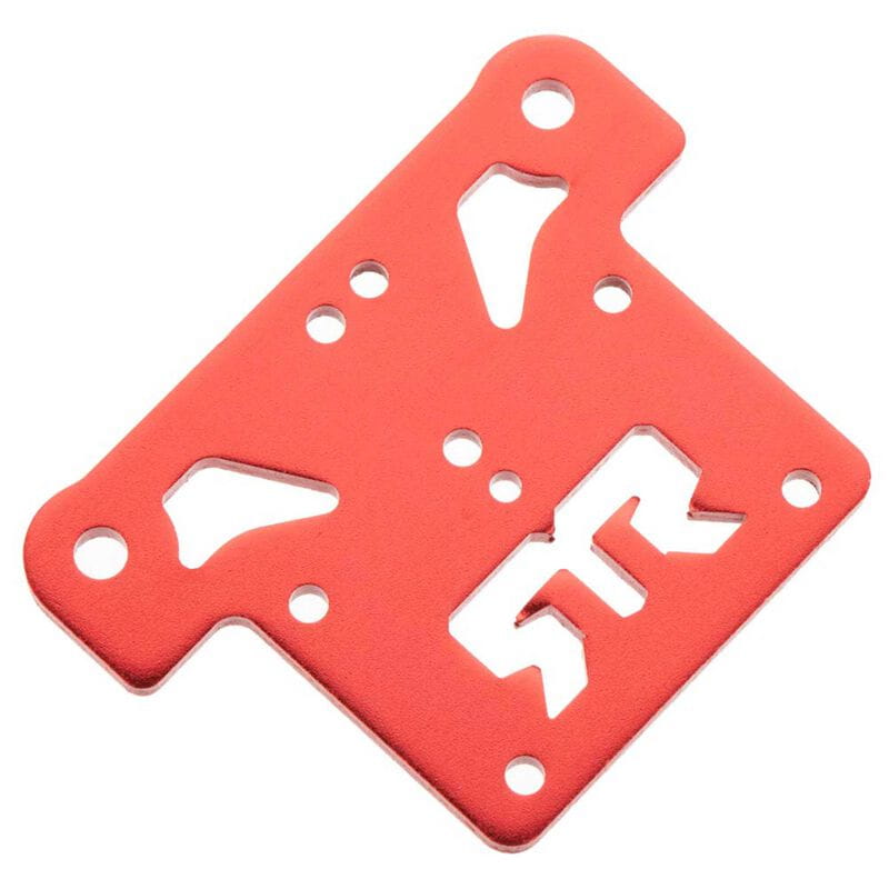 Arrma AR320195 Top Plate Aluminum Silver_Blue - RC-Zubehoer