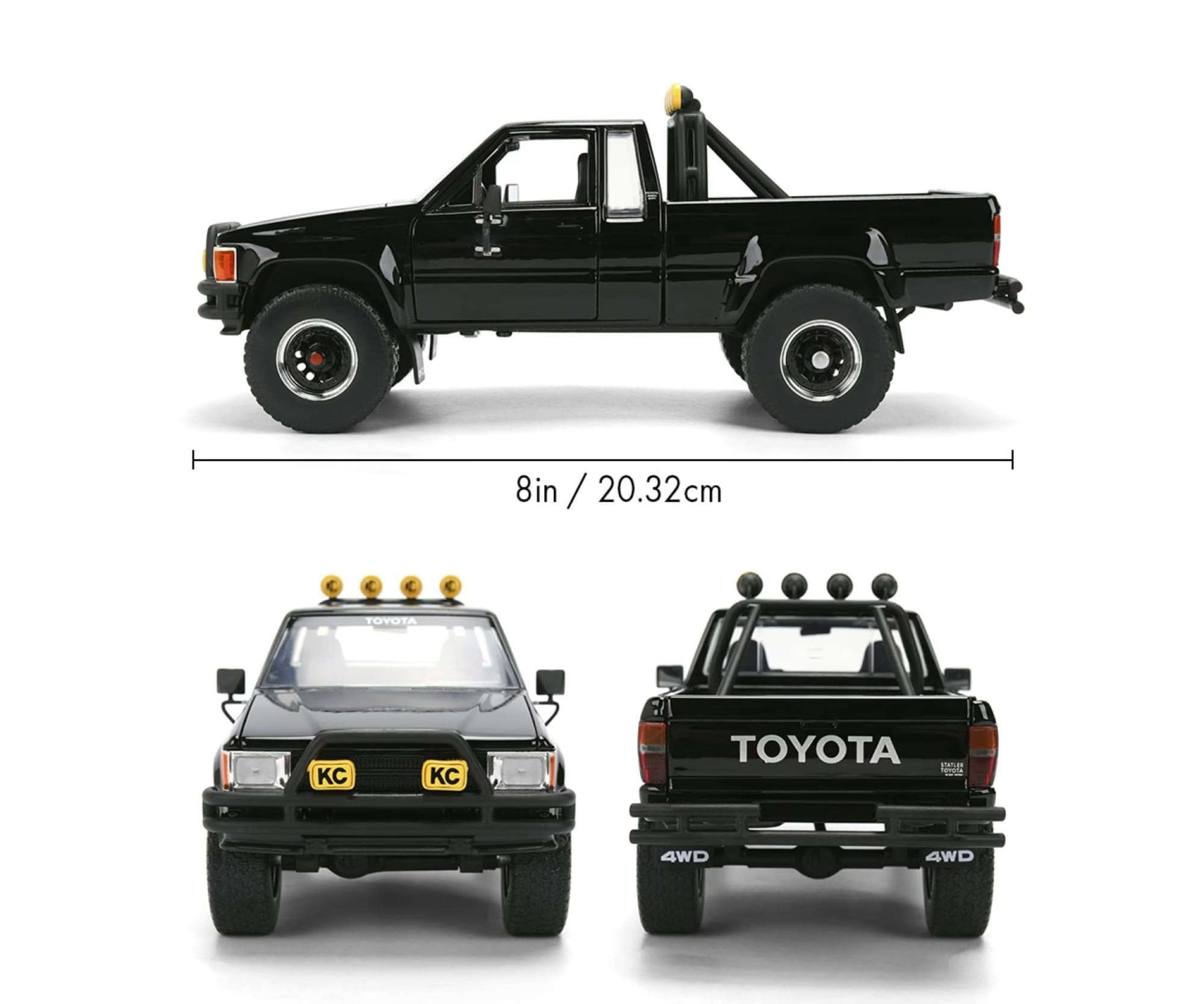 Jada Toys Back to the Future Marty McFly Toyota SR5 Pickup 1985 1_24