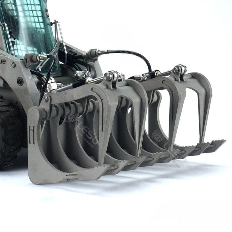 Lesu Zangen-Schaufel hydraulisch fuer Kompaktlader - RC-Zubehoer