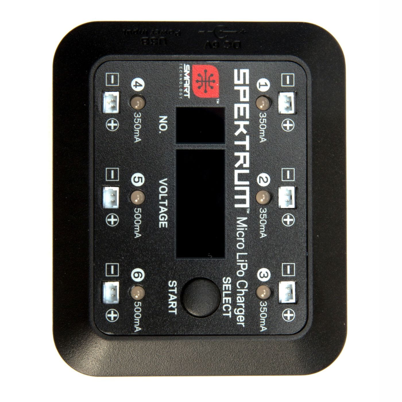 Spektrum S63 Ladegeraet fuer 1S LiPo Akkus mit 6 Ports