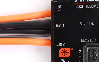 Spektrum AR20410T 20-Kanal PowerSafe Telemetrie Empfaenger