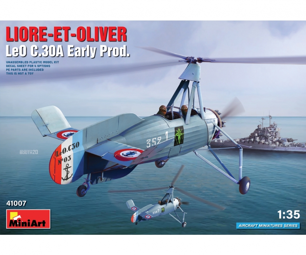 MiniArt 1_35 Liore-et-Oliver LeO C_30A Fr_ Prod. Plastik Modellbau - RC-Zubehoer