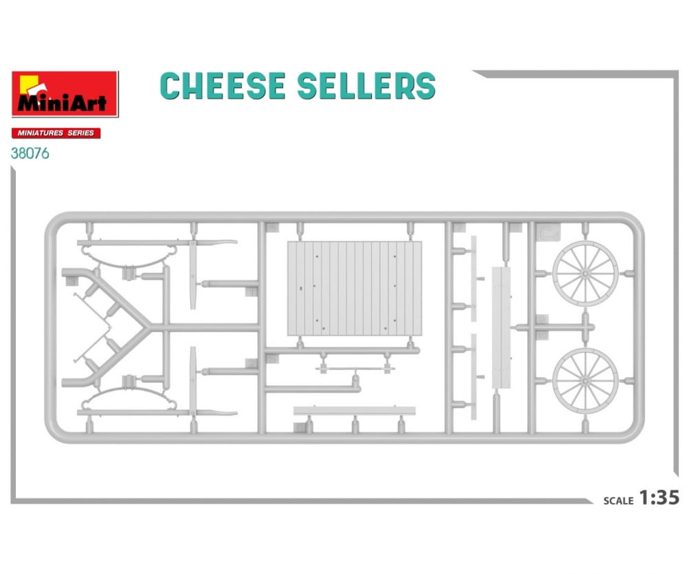 miniart 1 35 fig set kaeseverkaeufer m stand Plastikmodellbau von Miniart 1-35 fig set kaeseverkaeufer m stand