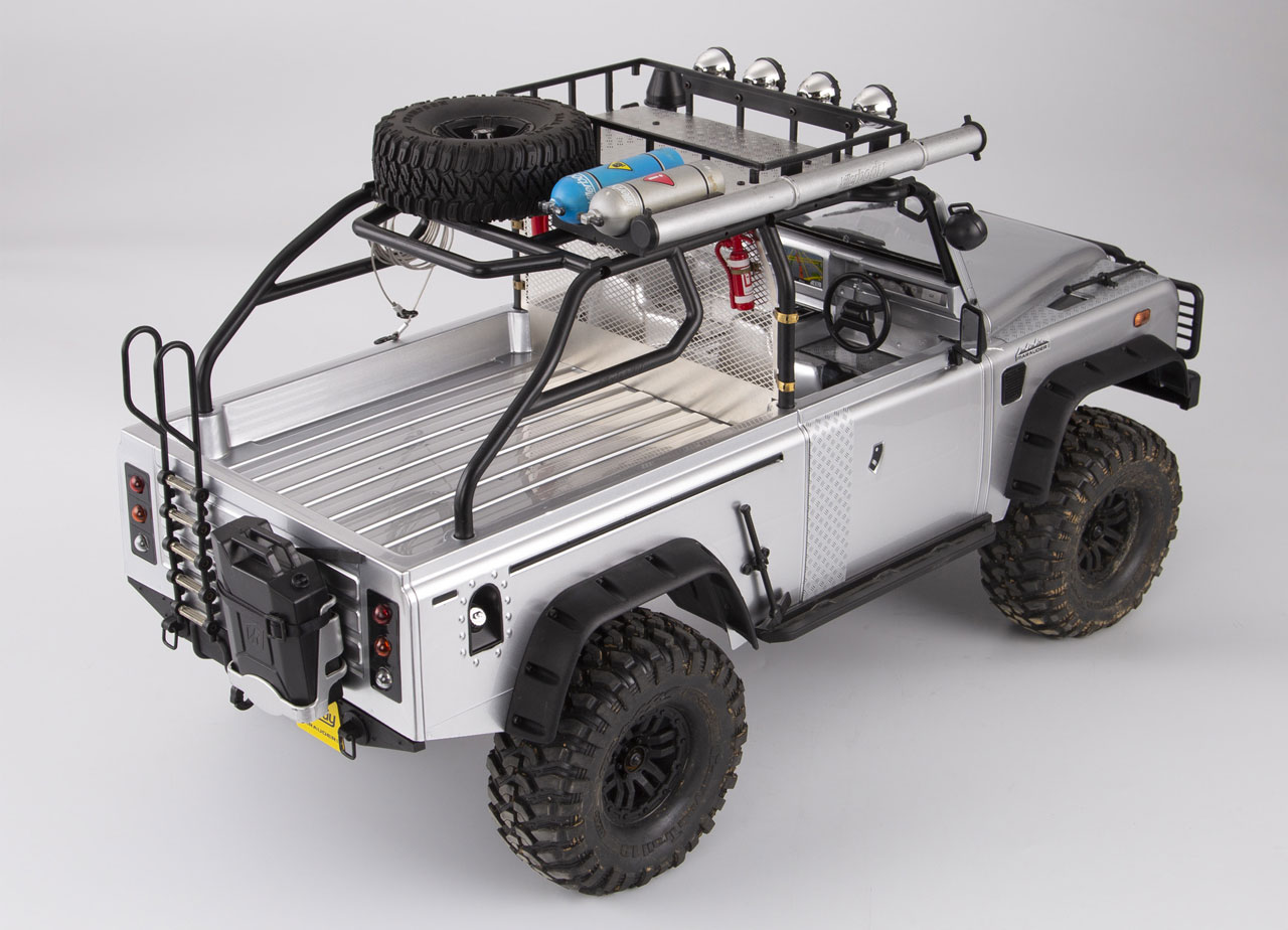 Killerbody Marauder II Karosserie Silber für TRX-4