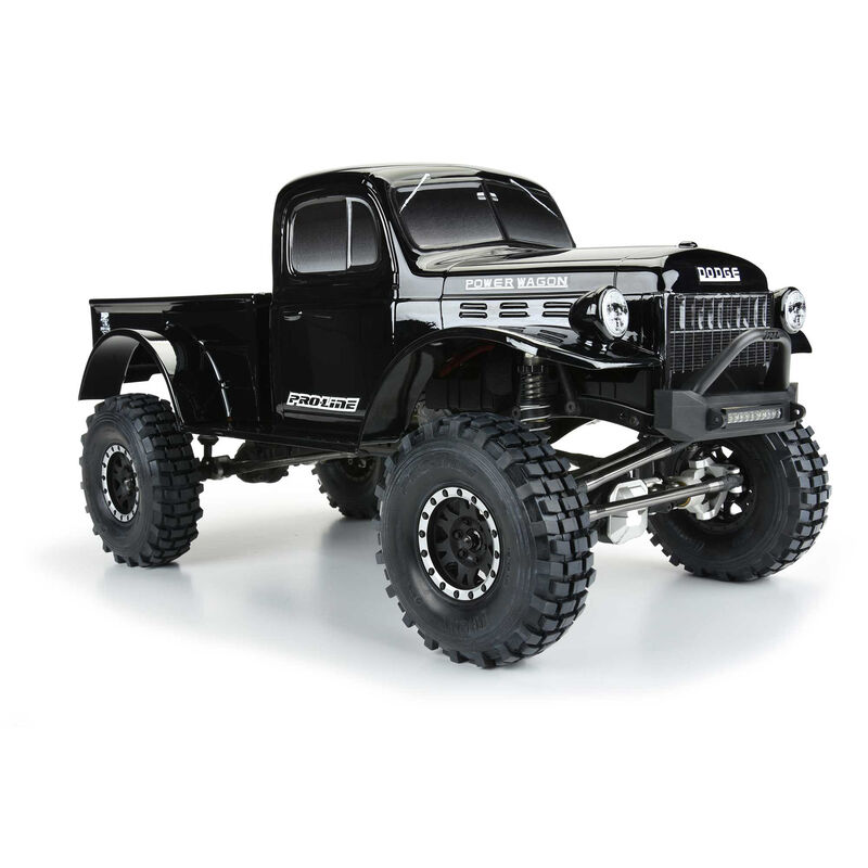 Proline 1946 Dodge Power Wagon (Black) 12.3 WB Crawlers