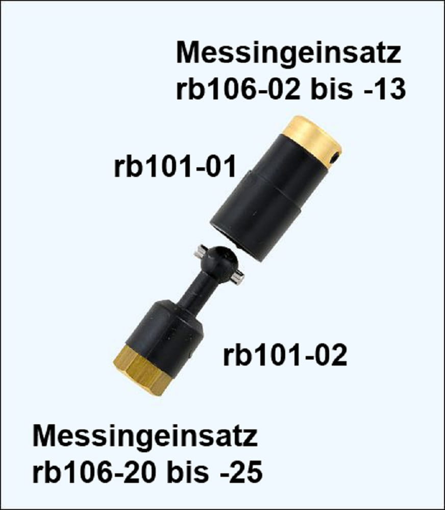 Krick Kupplungs-Messingeinsatz 5_0mm - RC-Zubehoer