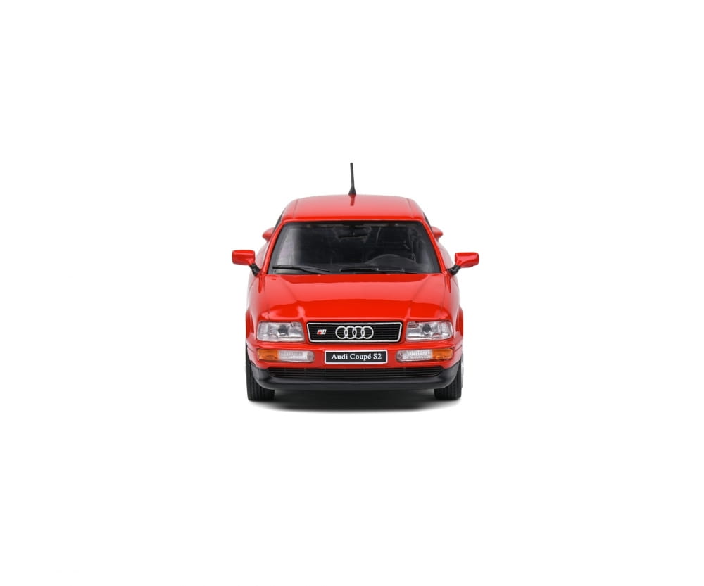 Solido 1_43 Audi S2 Coupe Modellauto rot - Detailgetreue Nachbildung