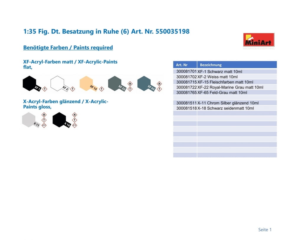 miniart 1 35 fig dt besatzung in ruhe 6 Plastikmodellbau von Miniart 1-35 fig dt besatzung in ruhe 6