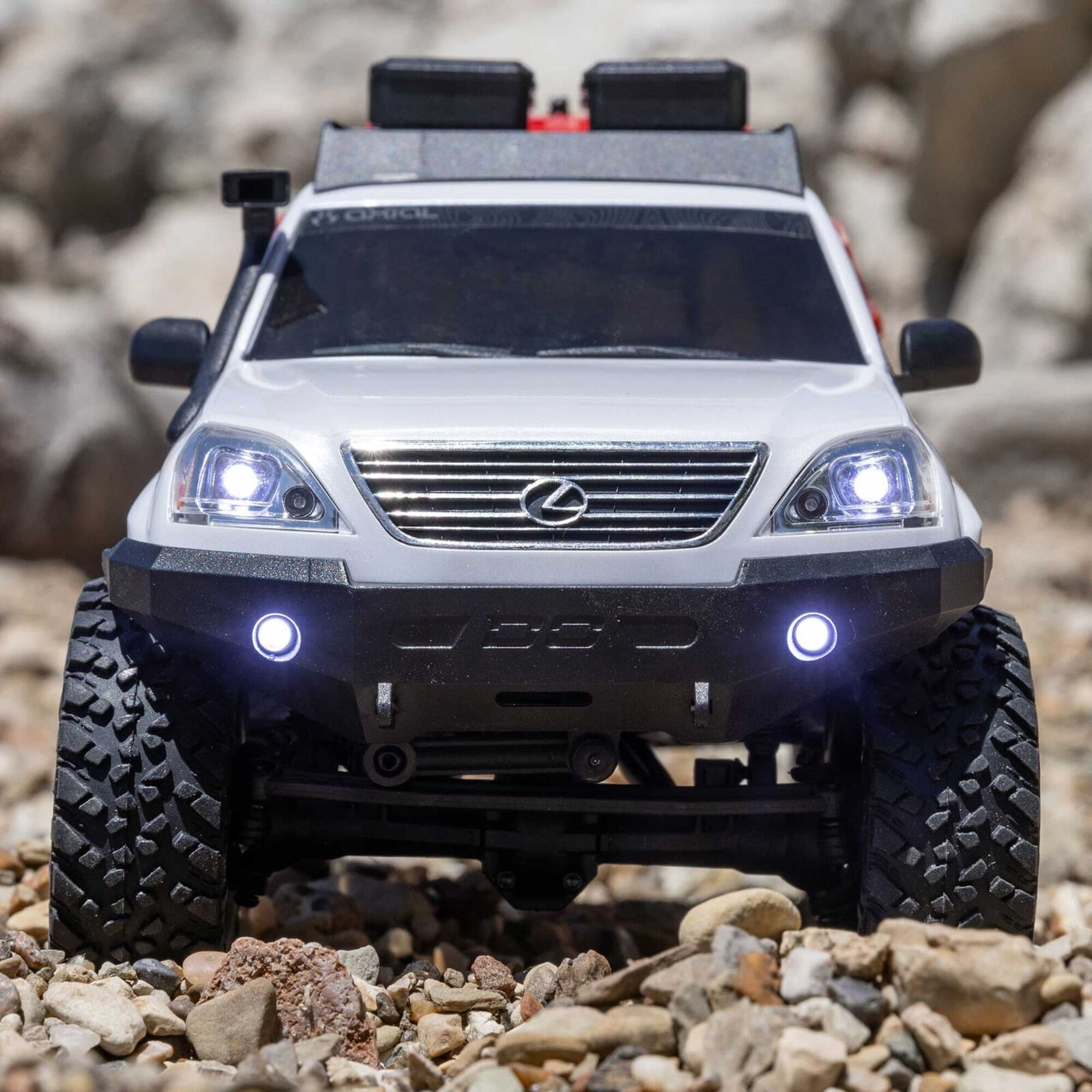 Axial SCX24 Lexus GX 470 1_24 4X4 Crawler RTR Modell mit Akku und Ladegeraet