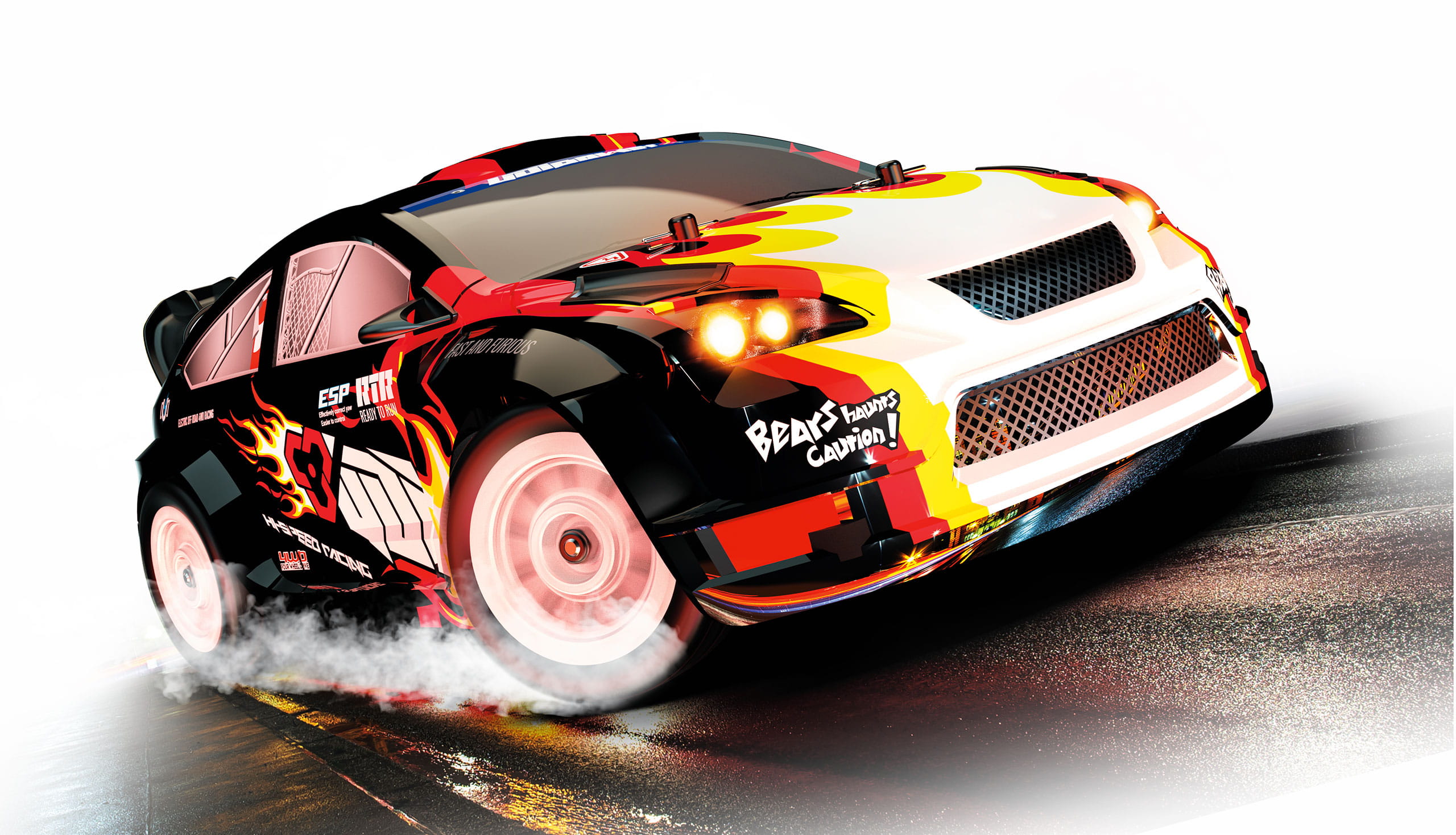 Amewi RC FR16 Rallye Drift Fahrzeug brushed 4WD 1:16 RTR