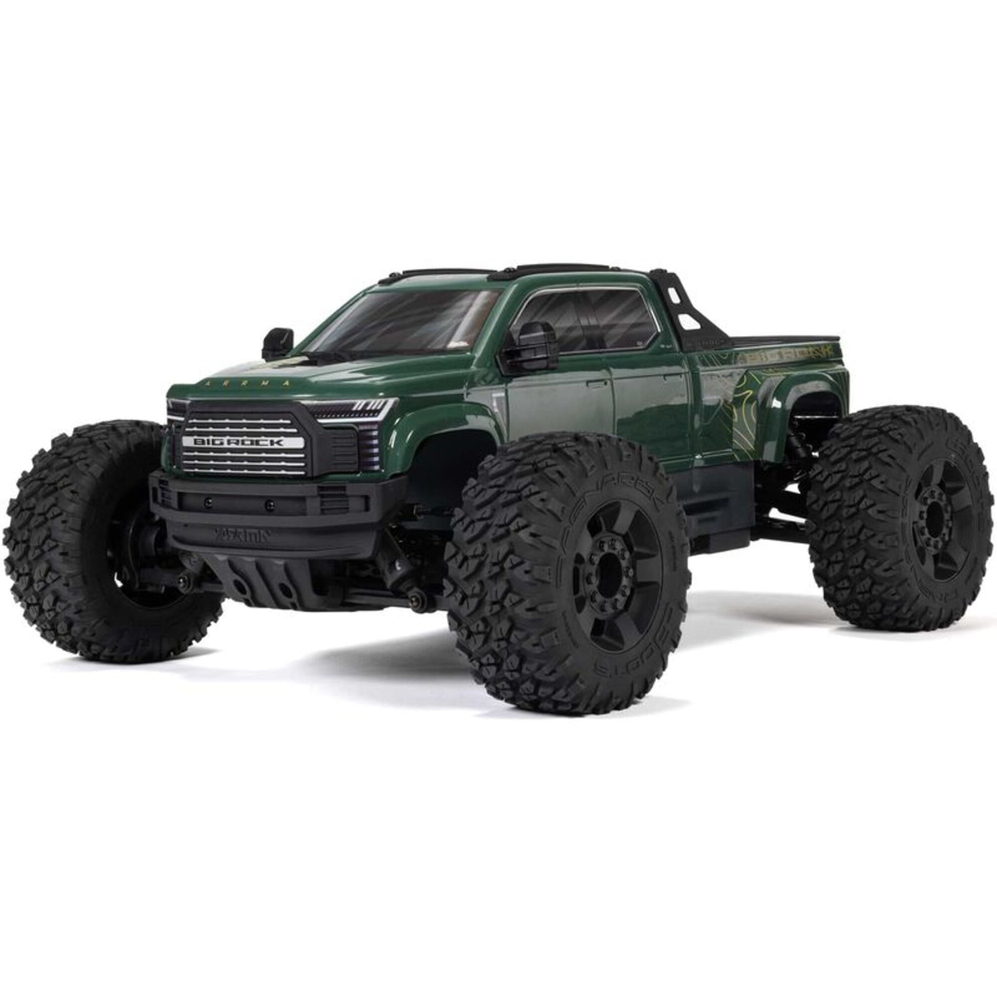 arrma big rock 223s blx 4x4 monster truck gruen Arrma BIG ROCK 223S BLX 4X4 Monster Truck Gruen RTR_ brushless bis 80 km_h
