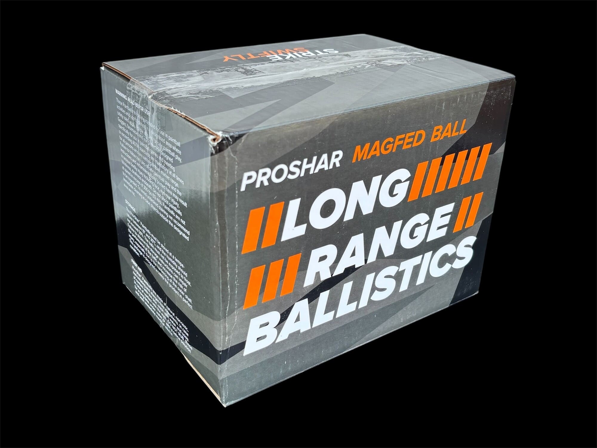 Pro-Shar Black MagFed Paintballs .68 Kaliber 500 Stueck Gelbe Fuellung
