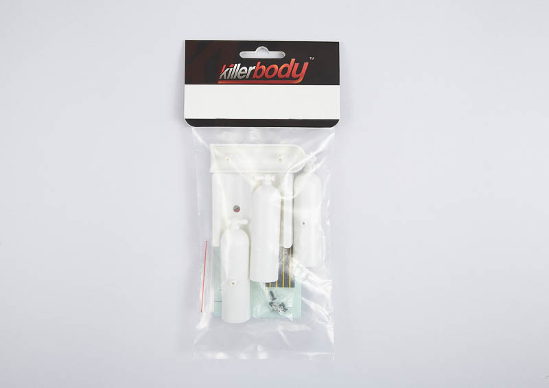 Killerbody Plastik Sauerstoff Flaschen Set