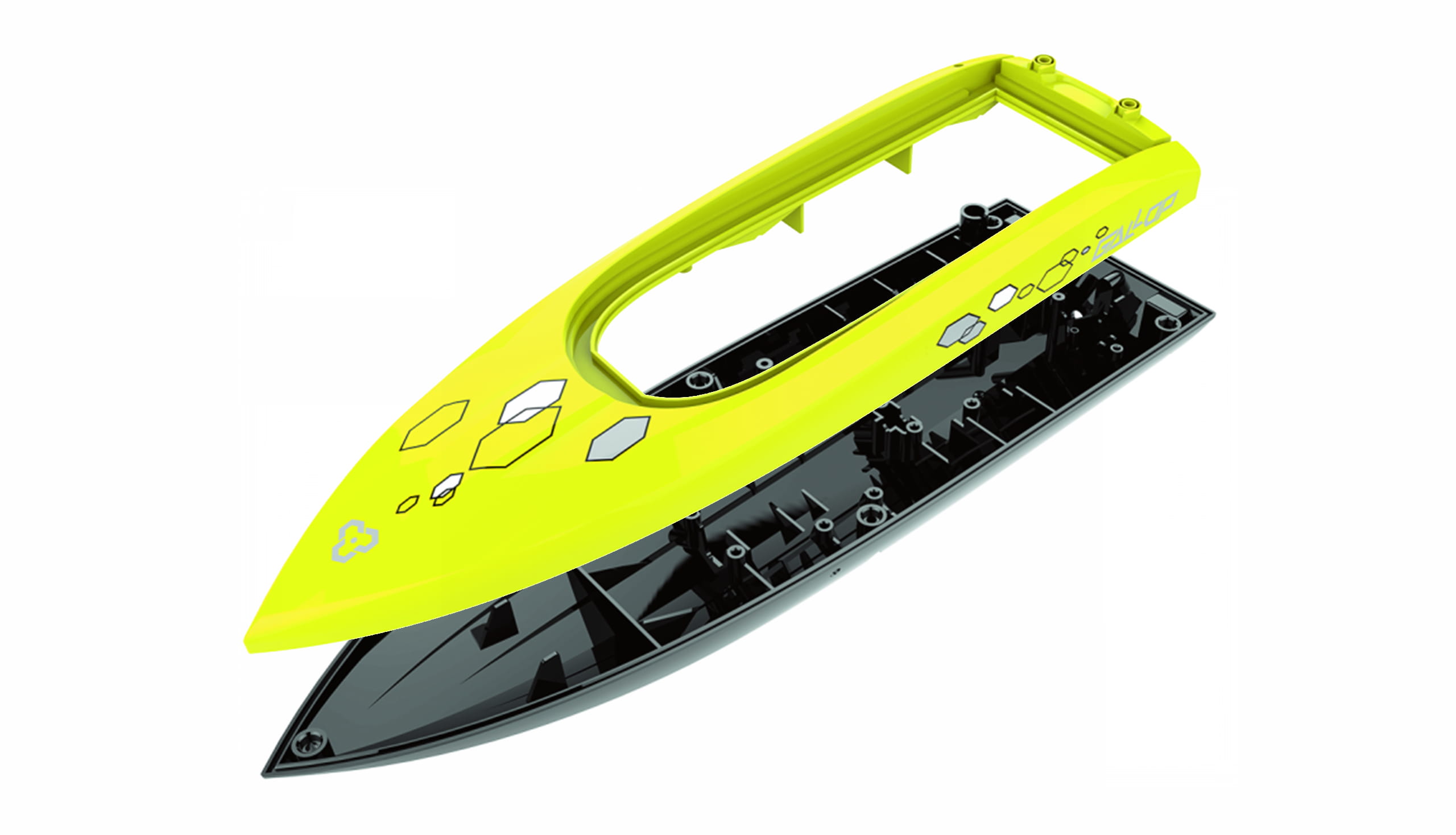 Amewi Rumpf Ober- und Unterteil - RC-Zubehoer