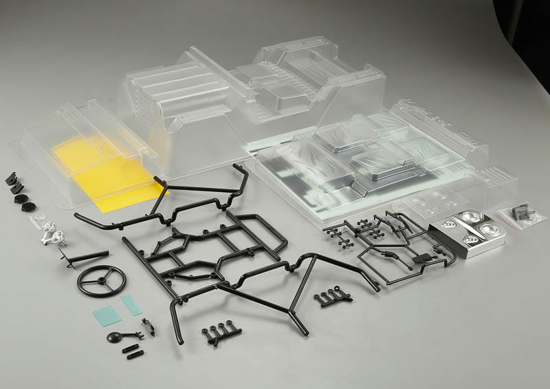 Killerbody 1/10 Crawler WARRIOR, klare Karosserie, Kit all-In Killerbody 1_10 Crawler WARRIOR_ klare Karosserie_ Kit all-In - RC-Zubehoer