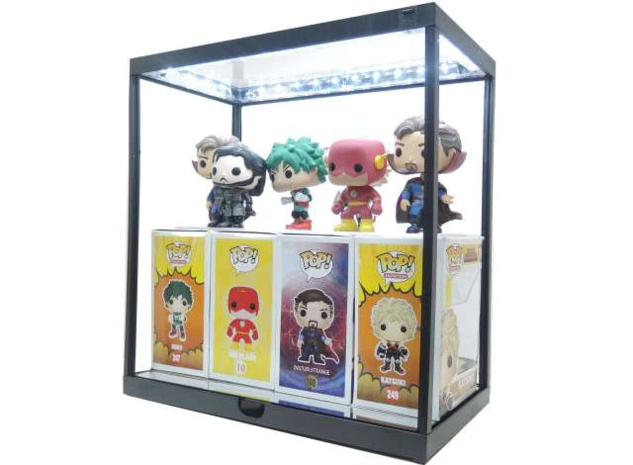 Modellauto Vitrine 1-6 LED Beleuchtet modellauto-vitrine-1-6-led-beleuchtet-mit-usb