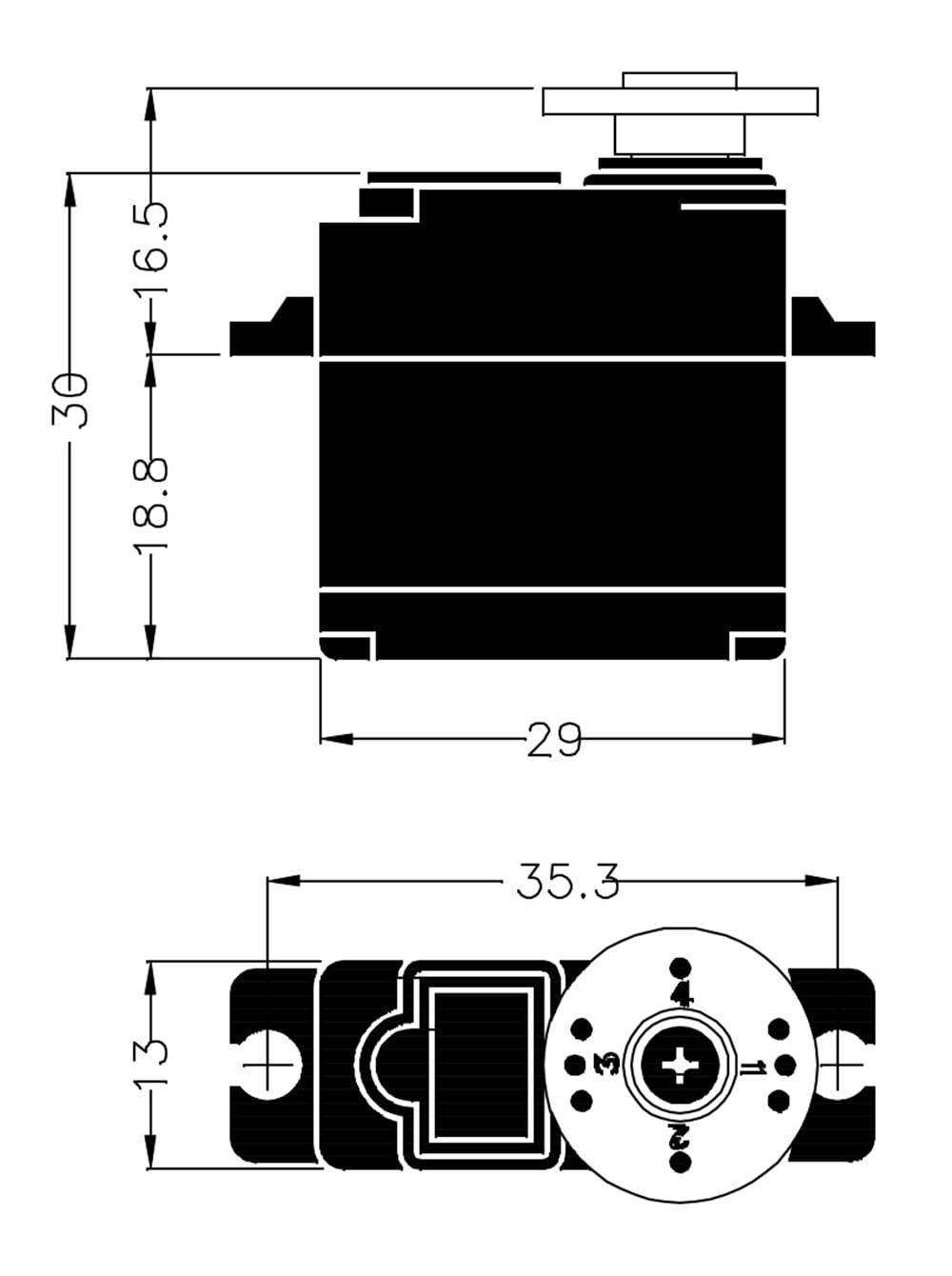 Hitec Servo HS-5085MG