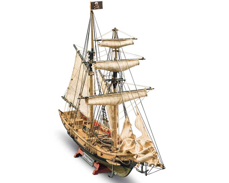 Mamoli Schiff Blackbeard 1:57 Holz Bausatz