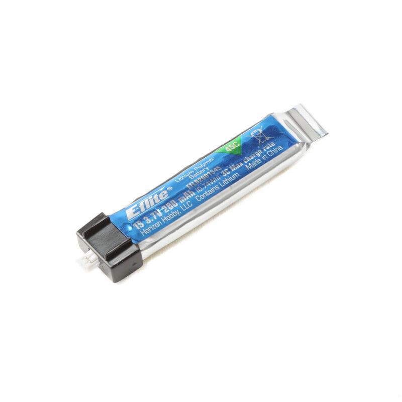E-flite 200mAh 1S 3.7V 45C LiPo Akku - RC-Zubehoer