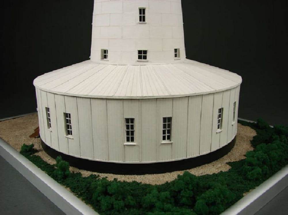 Shipyard Leuchtturm North Reef Lighthouse 1876 1:72 Laser Kartonbausatz