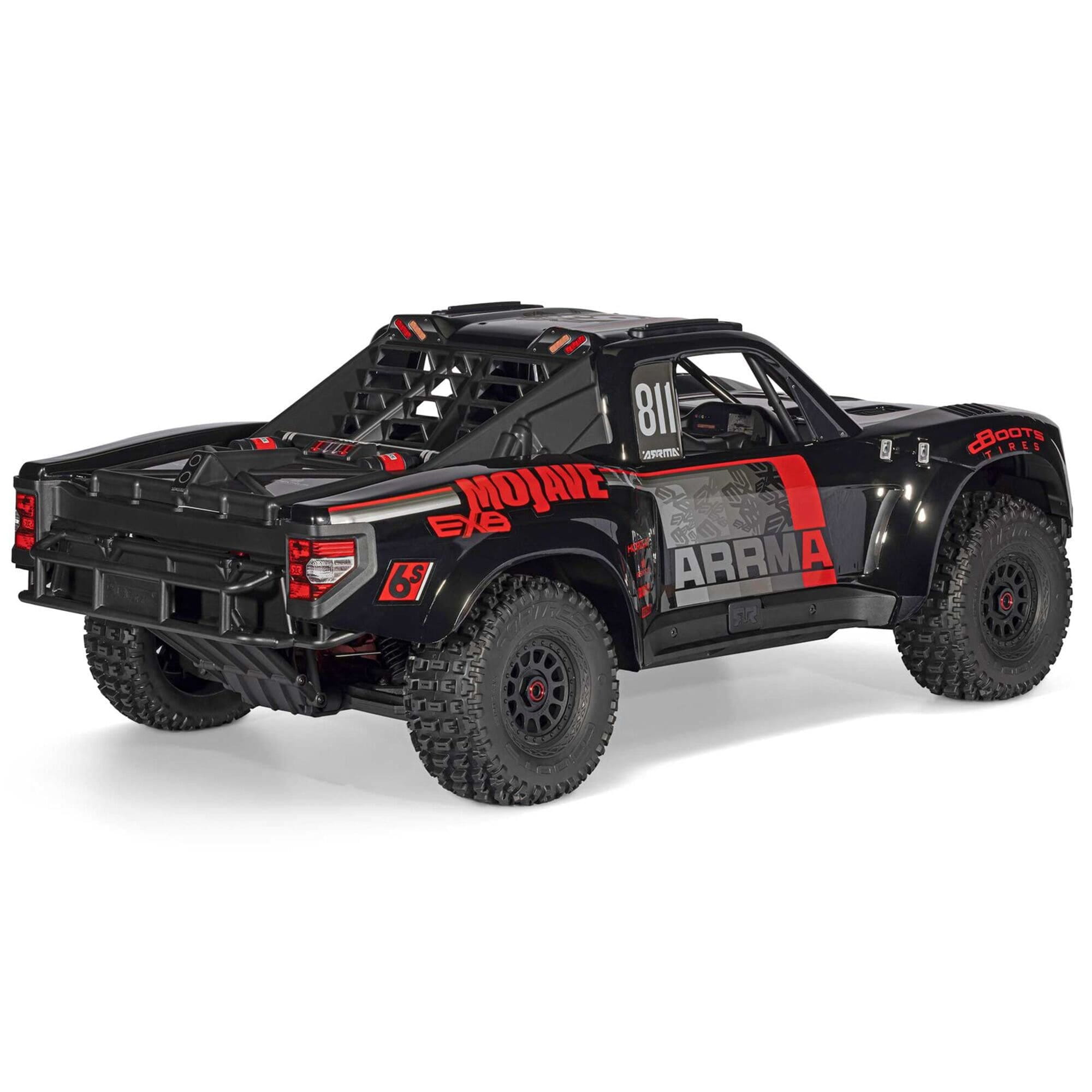 ARRMA MOJAVE 6S EXB 4X4 RTR 1_7 Brushless Desert Truck Black