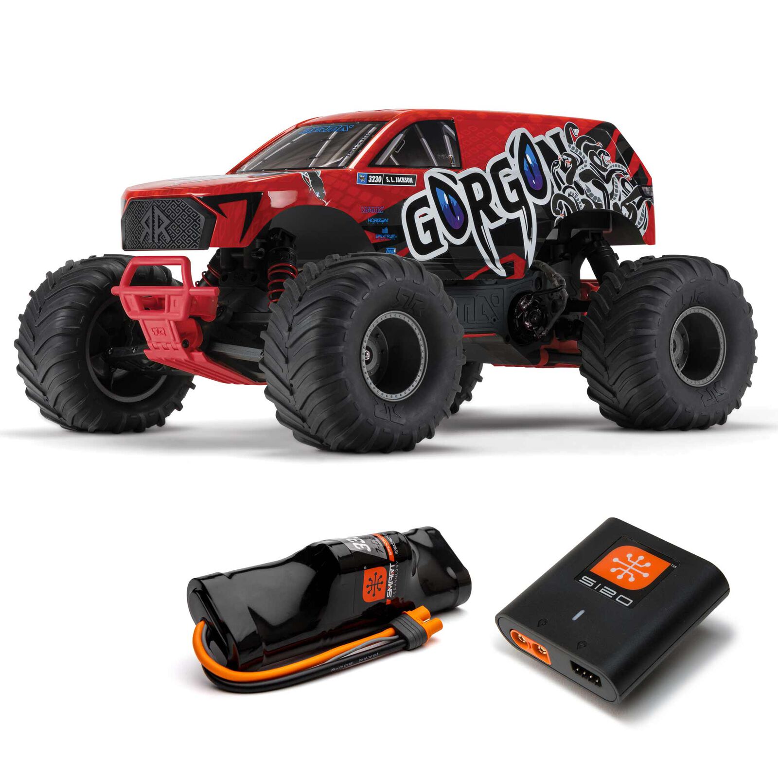arrma gorgon MT RTR 1_10 mit Akku und Ladegeraet