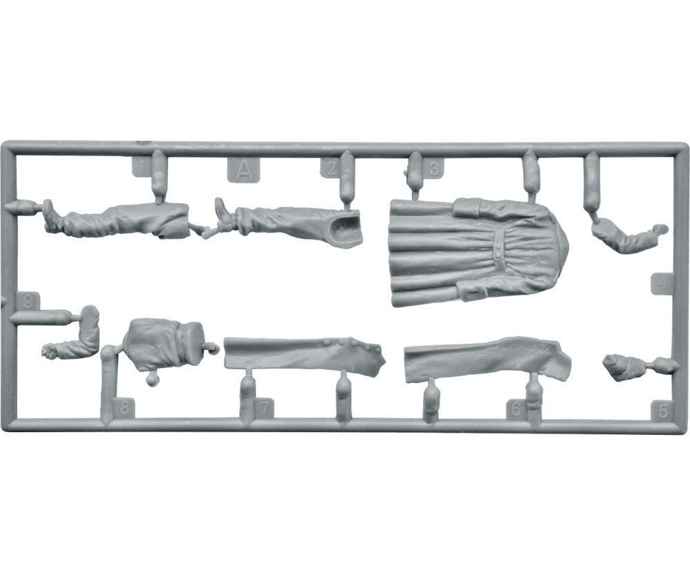 Plastikmodellbau von Miniart 1-35 fig dt besatzung in ruhe 6