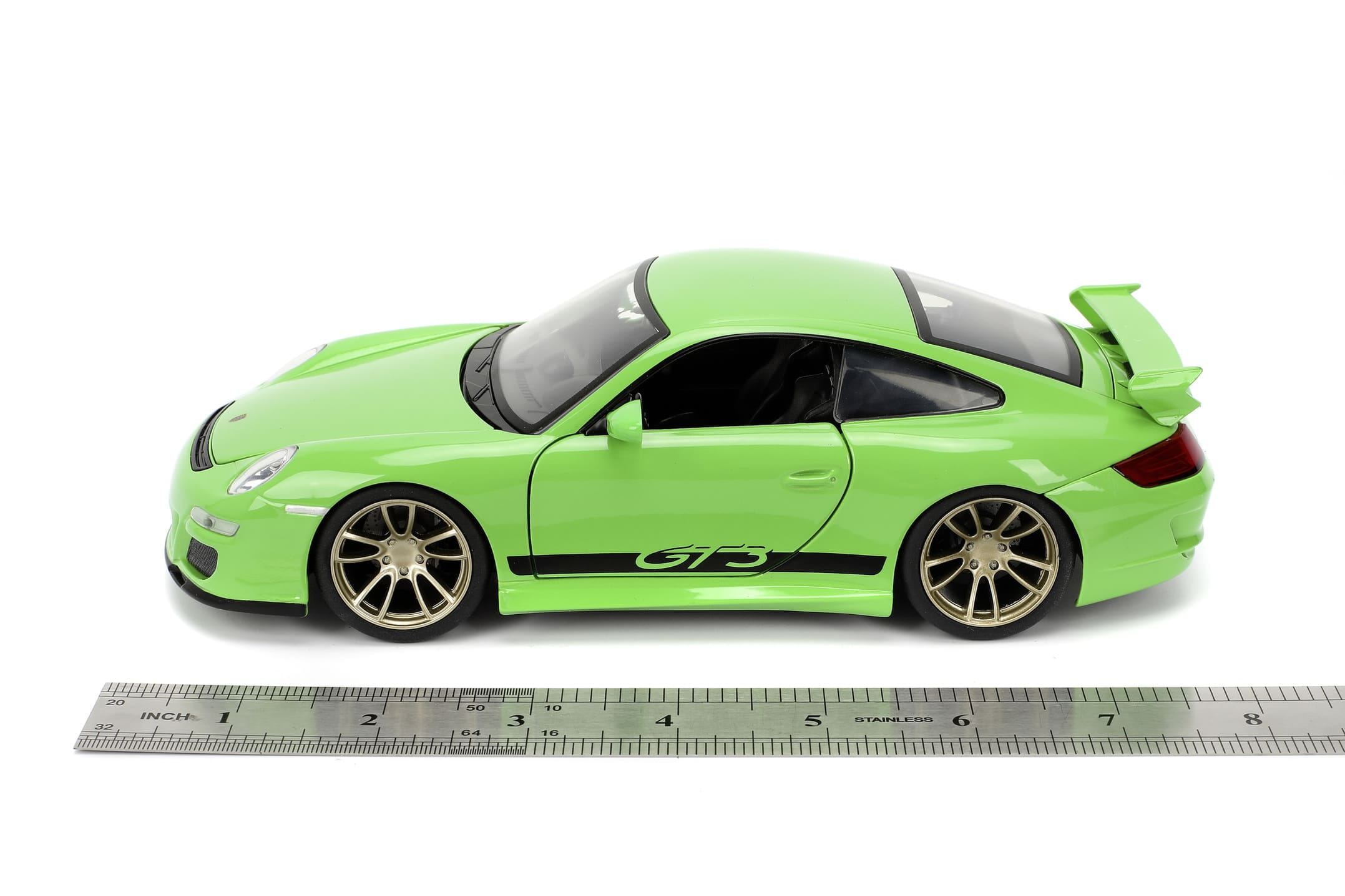Jada Toys Porsche 911 GT3 2007 1_24 Fast _ Furious Modellauto Gruen_