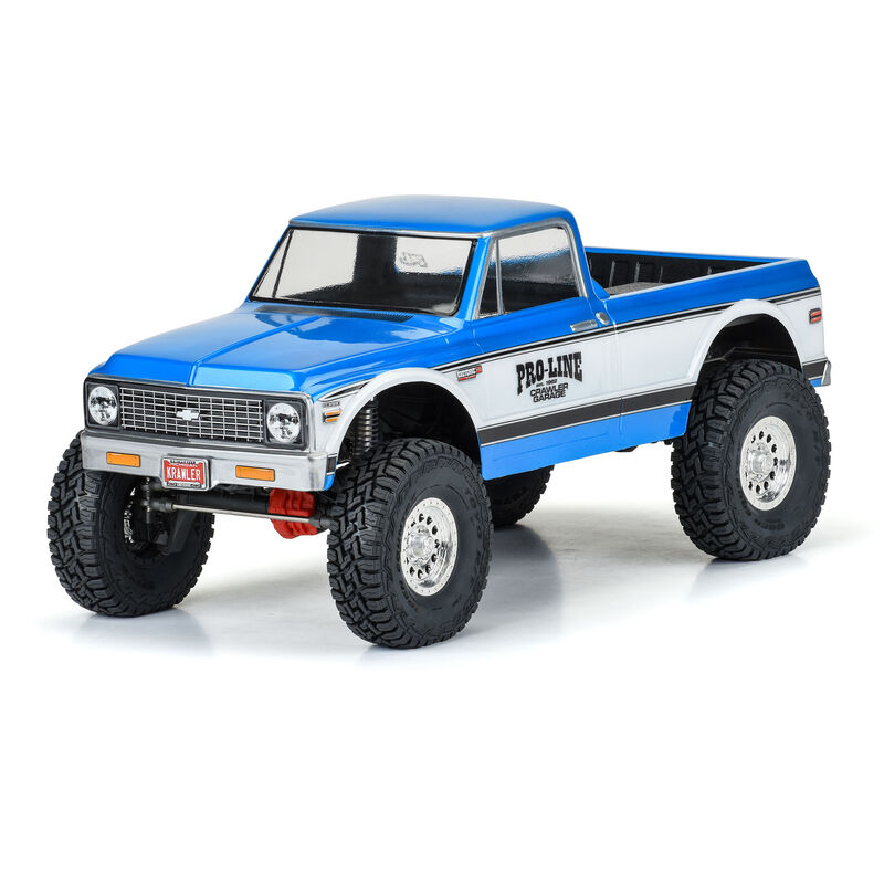 Proline Karosserie 1_10 Chevy K-10 Unlackiert fuer  12.3_ Radstand - RC-Zubehoer
