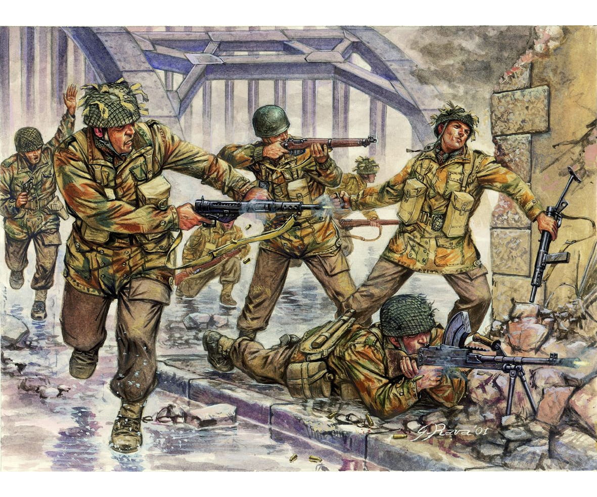 Italeri 1:72 Britische Fallschirmjäger Italeri 1:72 Britische Fallschirmjäger