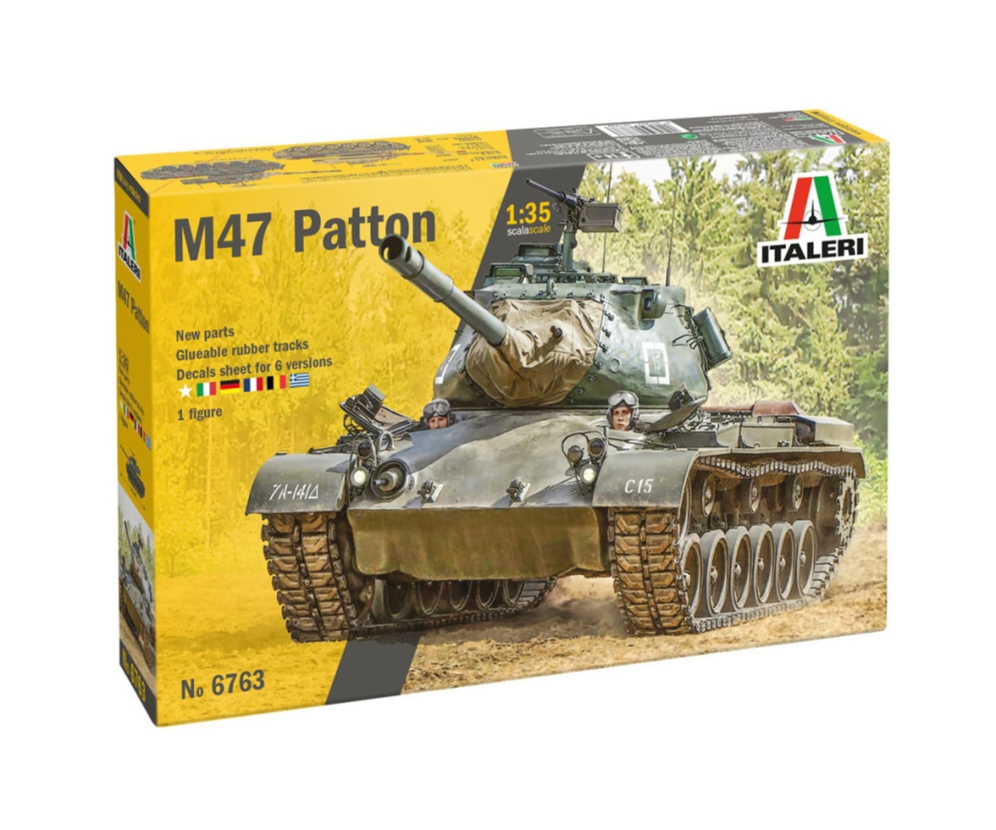 Italeri 1_35 M-47 Patton Panzer Bausatz
