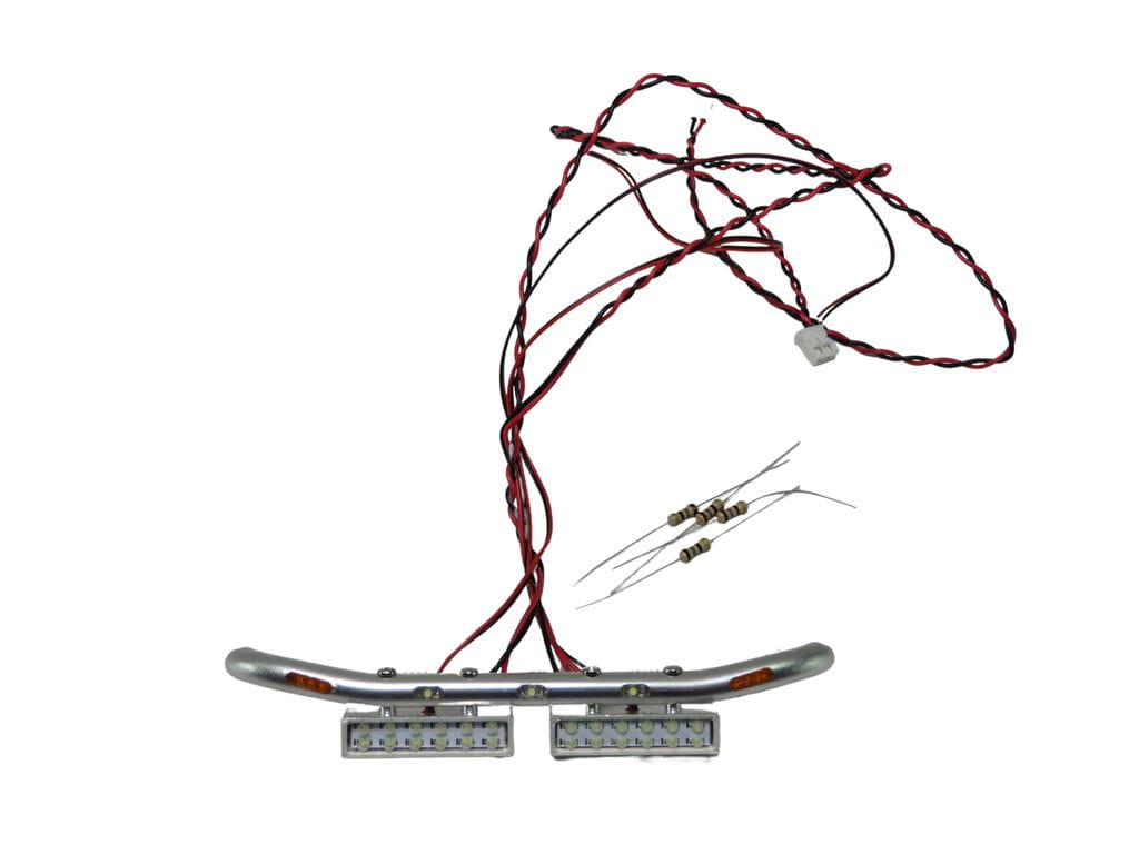 Thicon Front-Lampenbuegel mit LED aus Metall - RC-Zubehoer