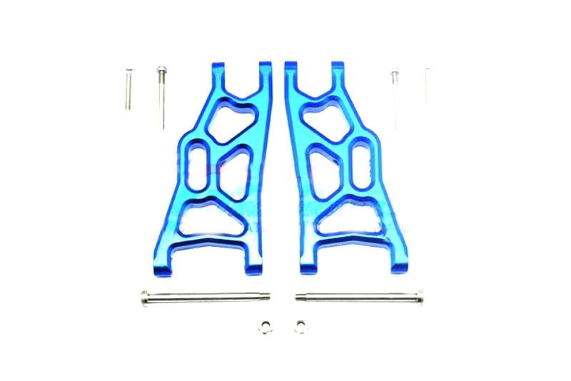 GPM Alu Querlenker vorn eloxiert blau fuer Traxxas 1_10 Rustler_ Bandit - RC-Zubehoer