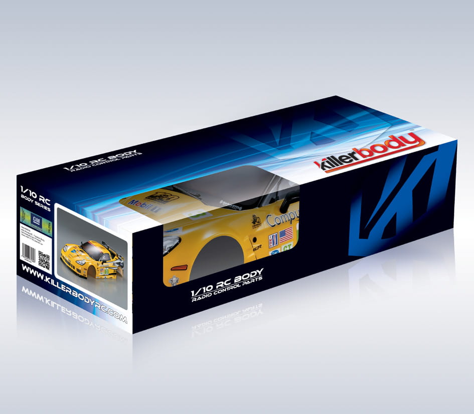 Killerbody Corvette GT2 190mm, Rally-racing, RTU all-in