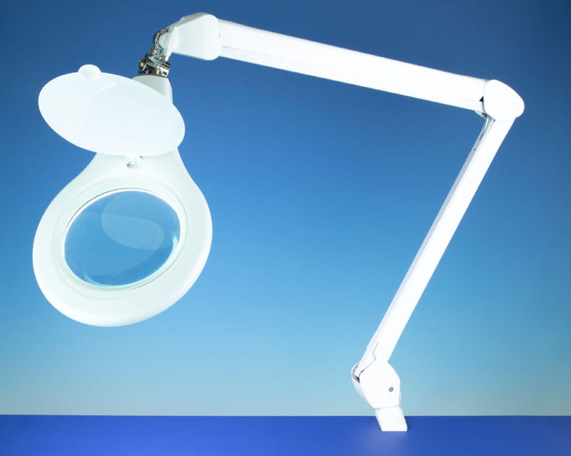 Krick Standlupe 125 mm Ø  11W mit LED Beleuchtung 60 LEDs - RC-Zubehoer