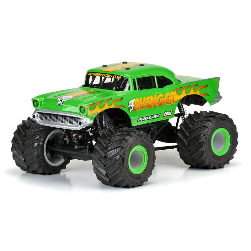 Proline 1_8 1957 Chevy Bel Air Avenger Klar Karosserie_ LMT Crawler - 1_8 MT - RC-Zubehoer