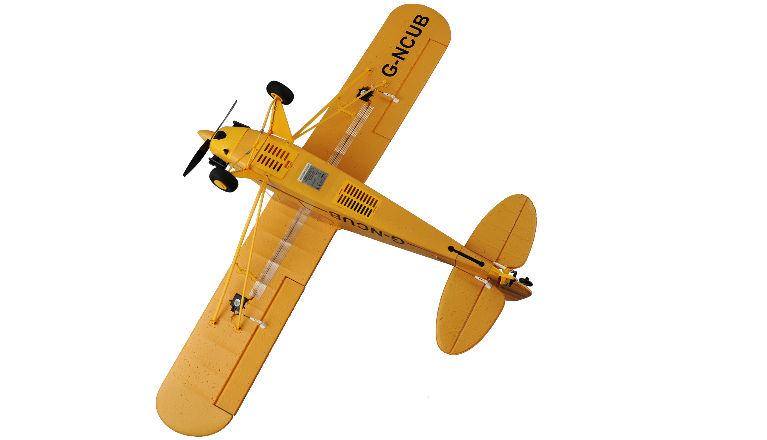 Amewi Skylark 3D RC Flugzeug RTF in Gelb mit Brushless Motor