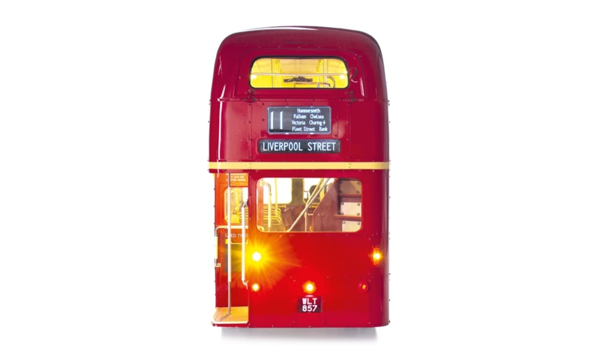 IXO London Bus Routemaster 1961 Modellbausatz aus Metall im Massstab 1_12
