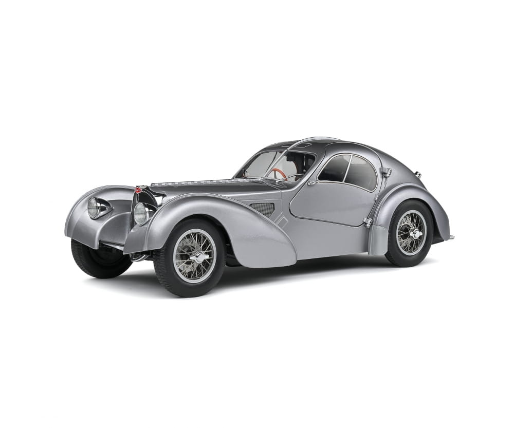 Solido 1:18 Bugatti Atlantic silber Modellauto