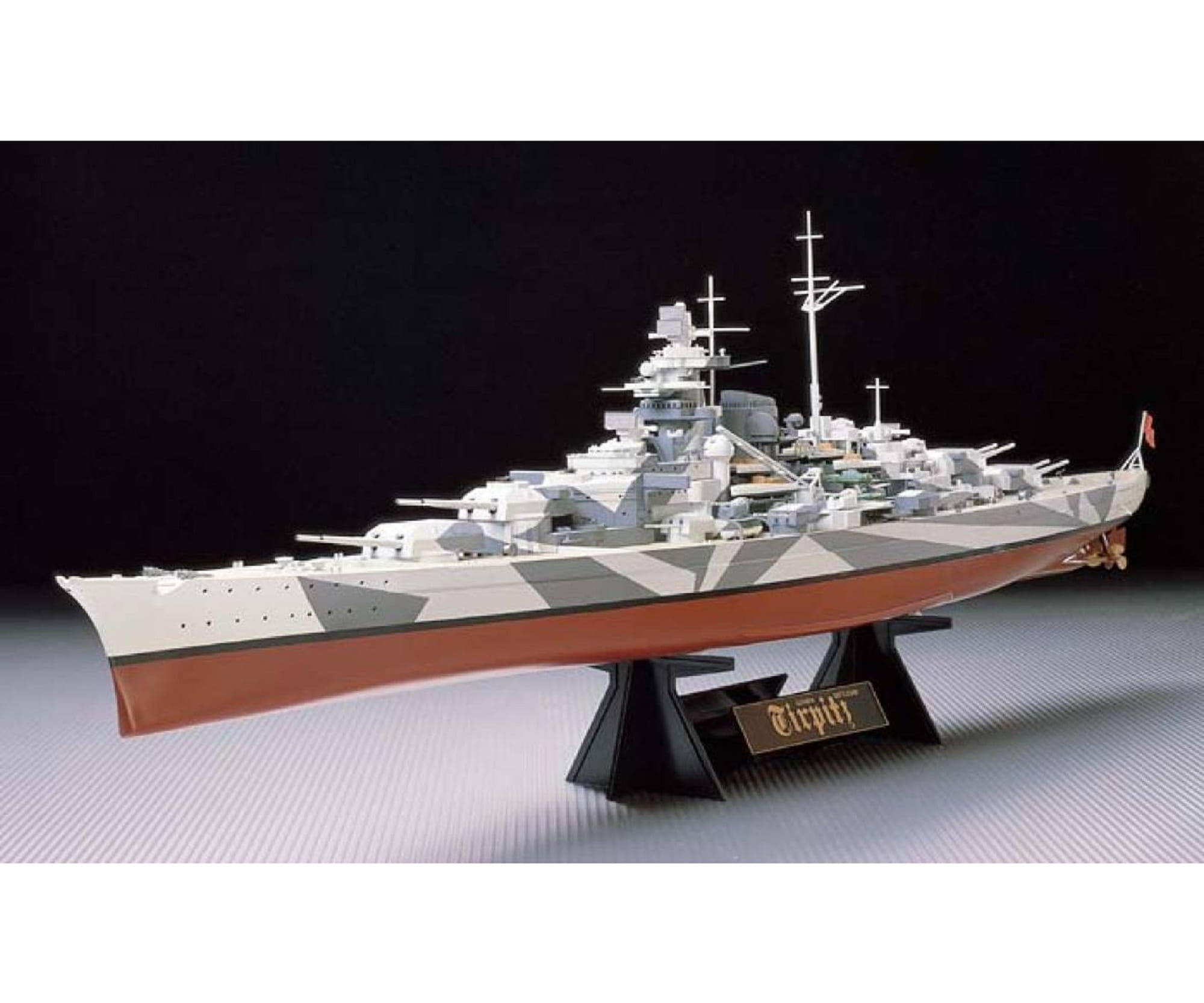 Tamiya Tirpitz Schlachtschiff Modellbausatz 1_350