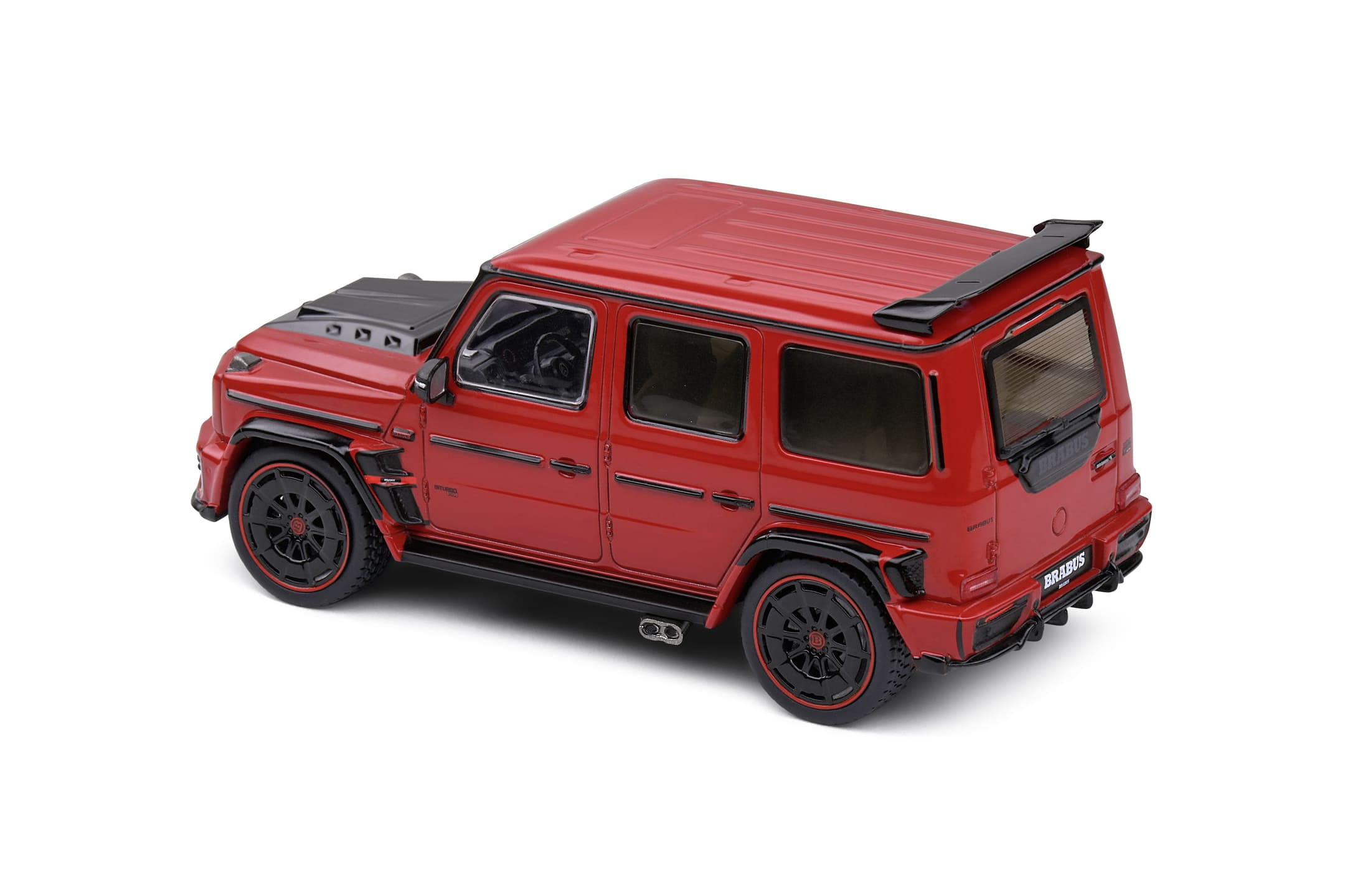 Brabus Widestar 2022 Modellauto in Red Pearl – Massstab 1_43_ Detailgetreu_ Solido