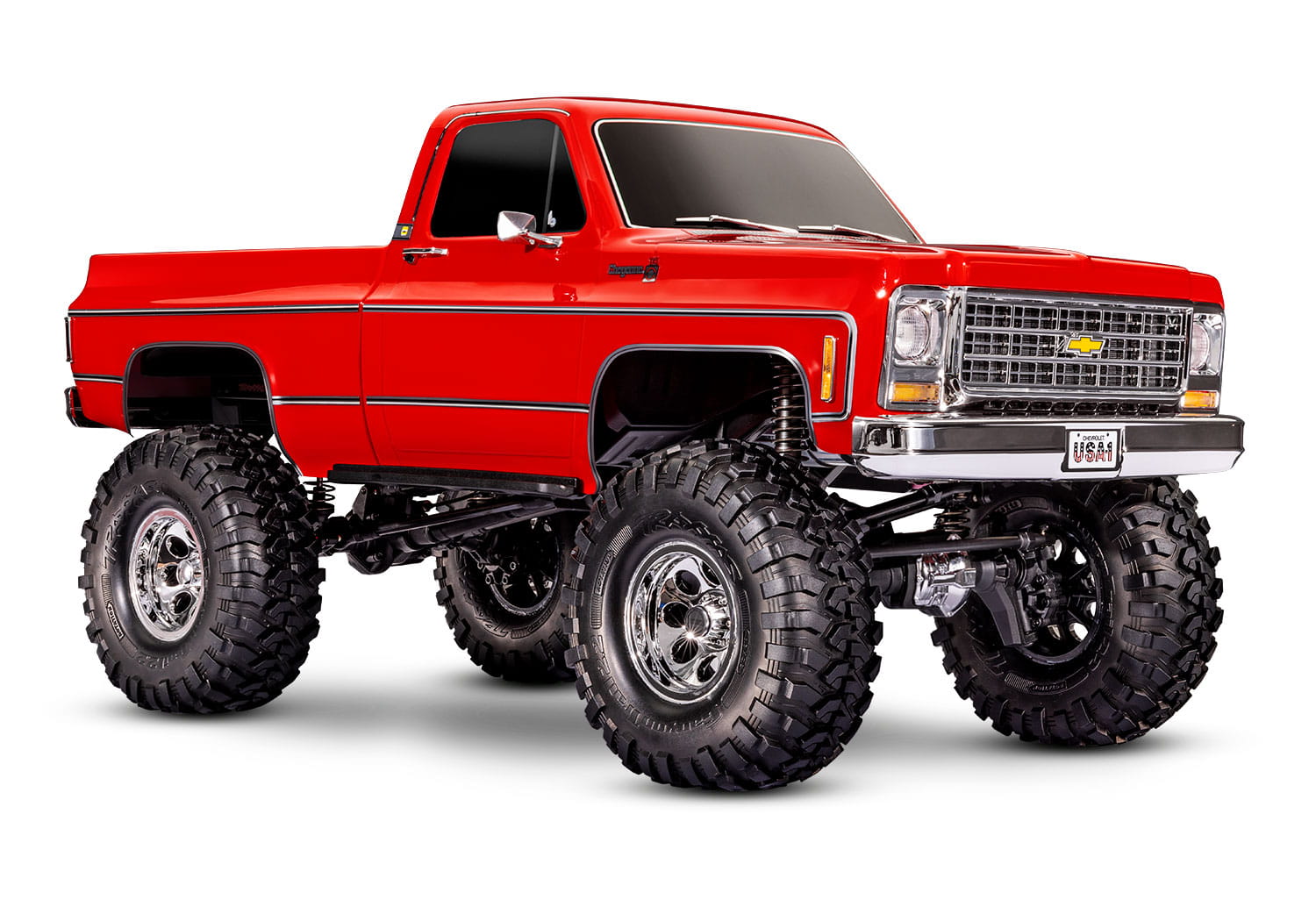 Traxxas RC Crawler TRX-4 Chevy K10 High Trail 1:10 RTR rot Traxxas RC Crawler TRX-4 Chevy K10 High Trail 1:10 RTR rot