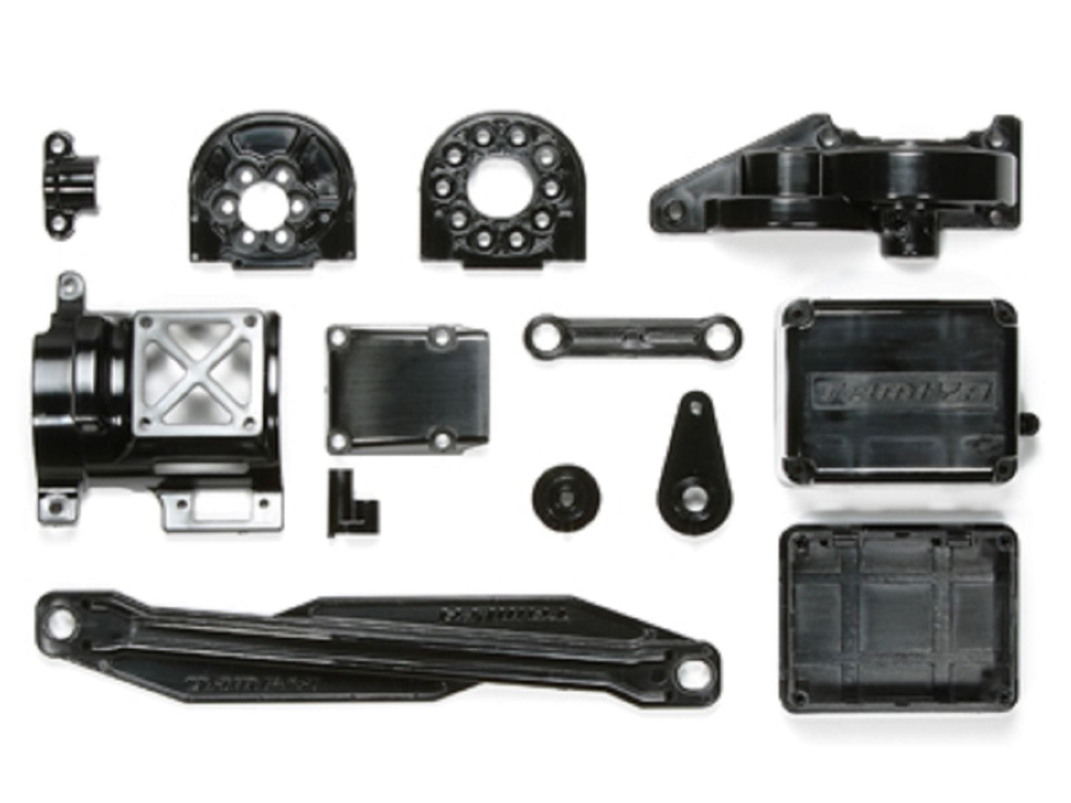 Tamiya TT-02 D-Teile Motorhalterung, Akkuhalter Tamiya TT-02 D-Teile Motorhalterung, Akkuhalter