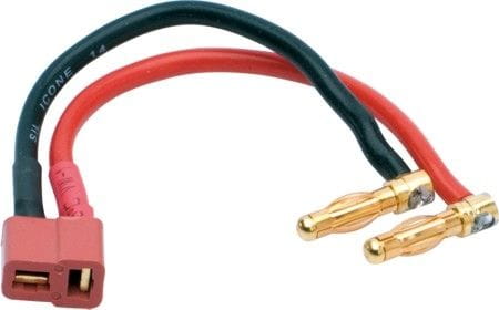 LRP Lipo Hardcase Balancer Adapterstecker 4mm Buchse auf T-Plug - RC-Zubehoer