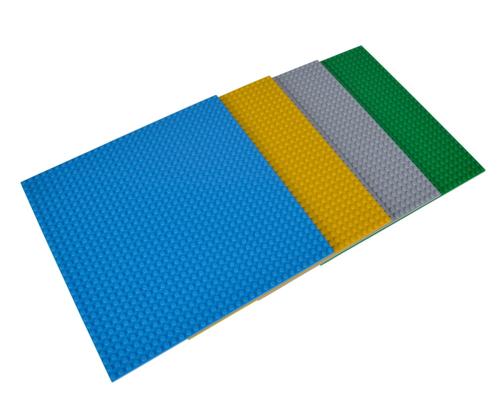 Androni Blox Bausteine 4x Bauplatte je 25x25cm
