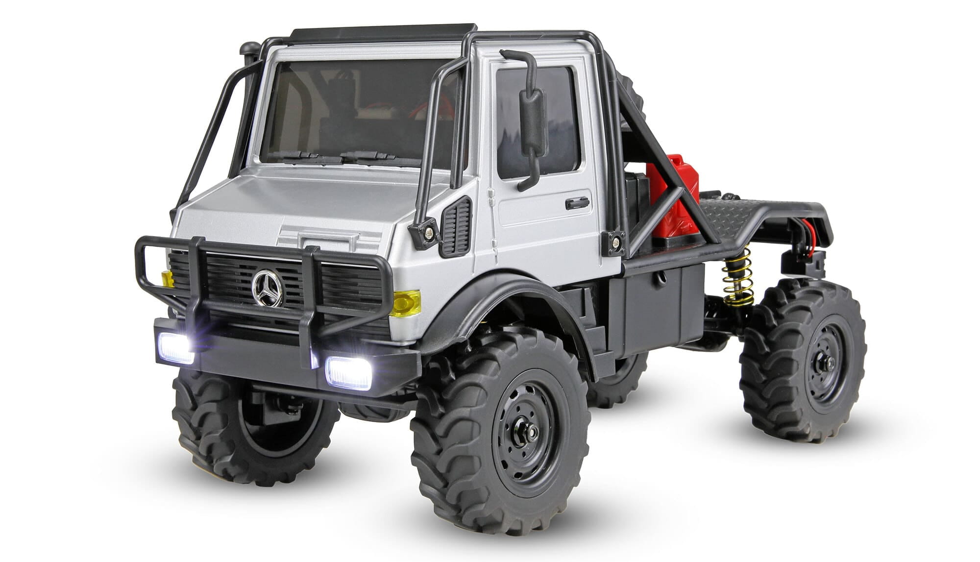 Amewi Mercedes-Benz Unimog U4000 Scale Crawler 4WD RTR 1_18 Grau