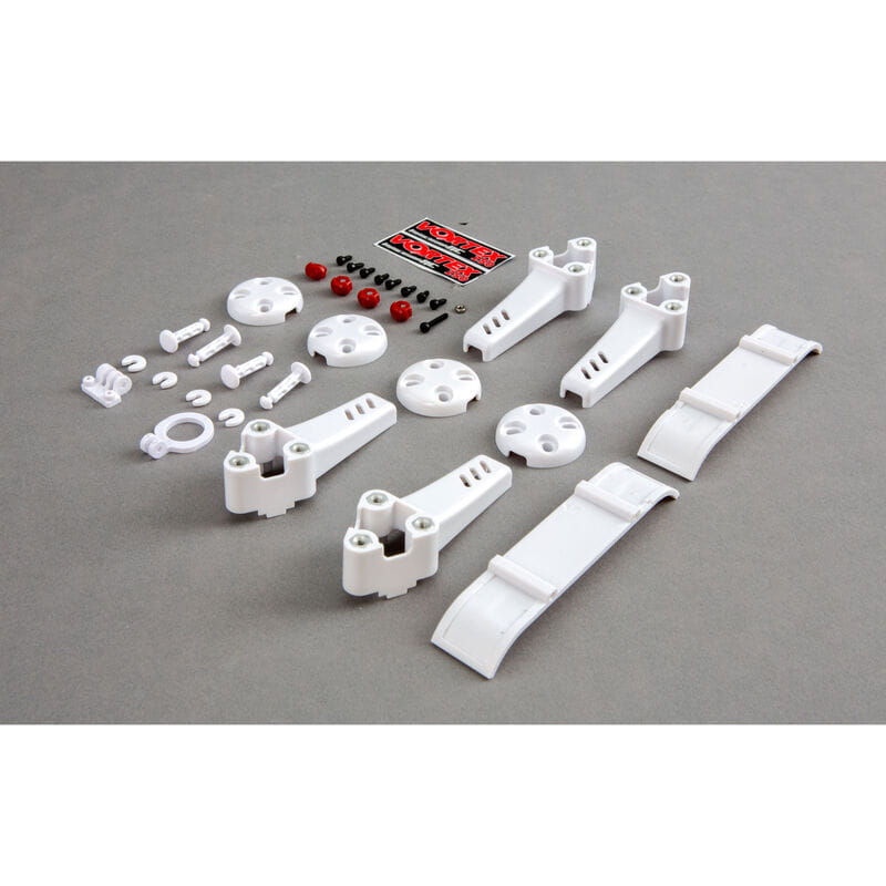 Blade Plastic Kit, White: Vortex Pro