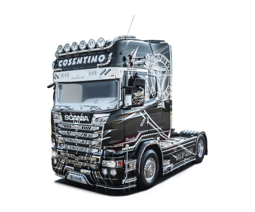 Italeri 1:24 SCANIA R730 Streamline S Plastik Modellbau Baukasten